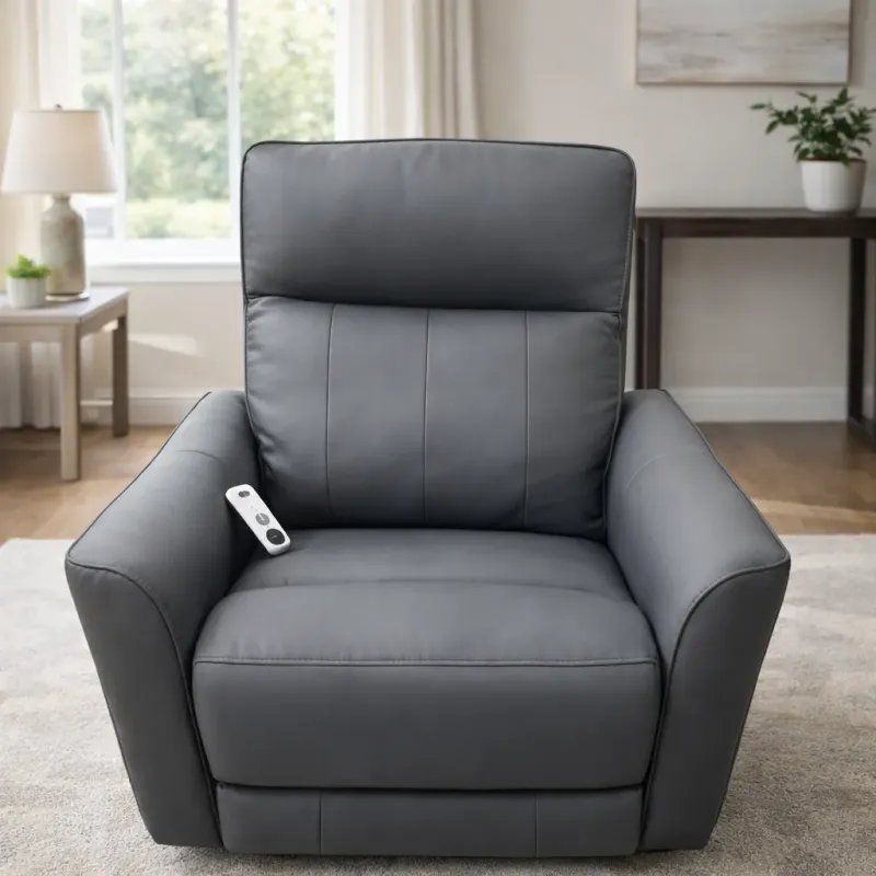 Warehouse Sam Power Recliner with Adjustable Headrest